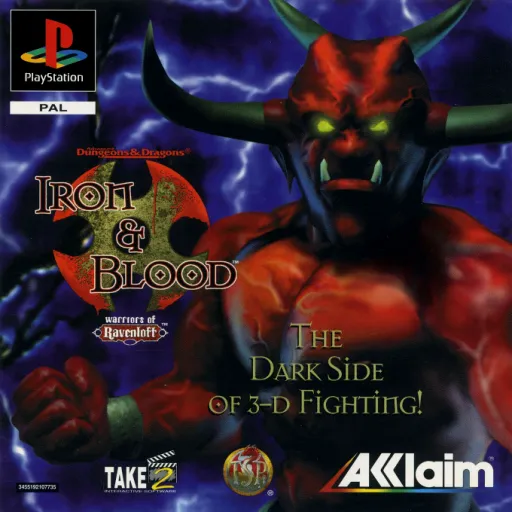 Advanced Dungeons & Dragons - Iron & Blood - Warriors of Ravenloft (Europe)